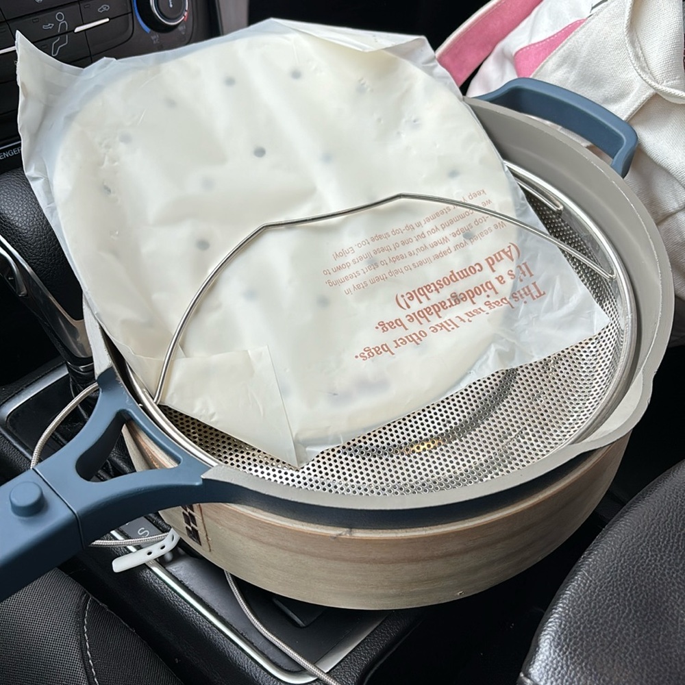 Used non stick pan with attachments